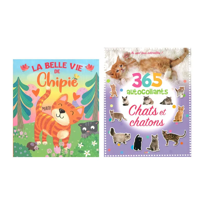 La belle vie de Chipie + 365 stickers Chats - 3+-0