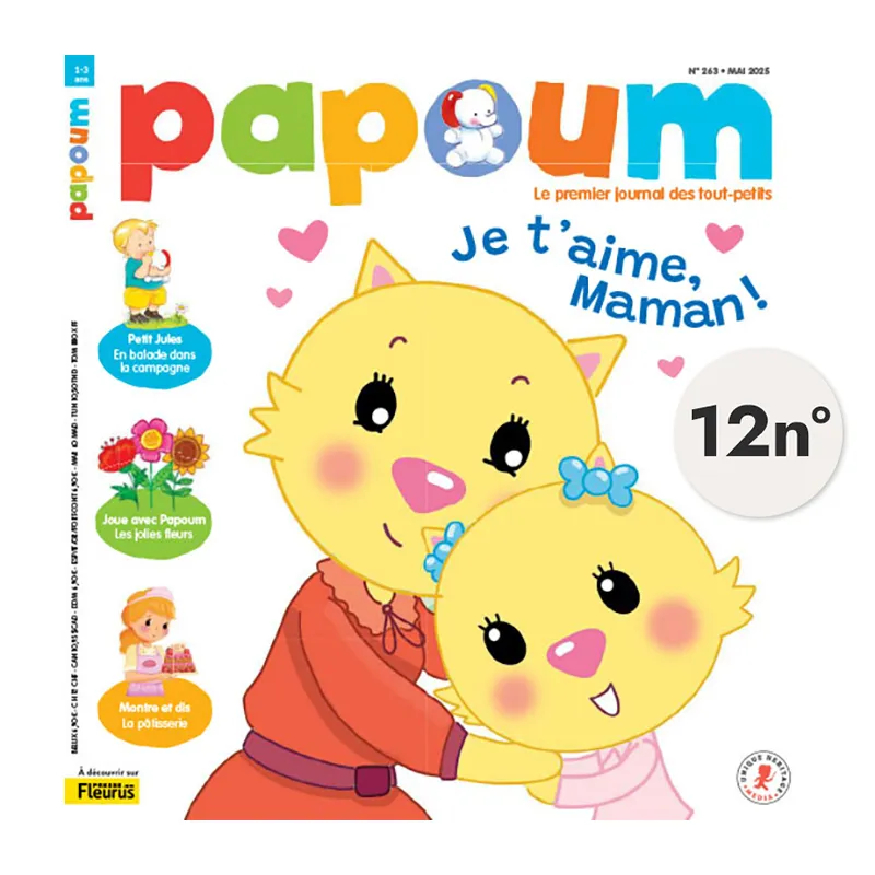 Abo.1an Papoum 12n° - 1-3+-0