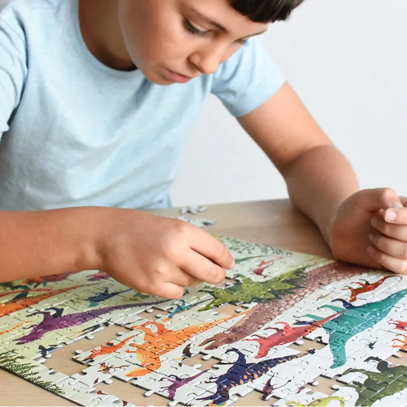 Puzzle éducatif 280pcs Les Dinosaures - 7+-7