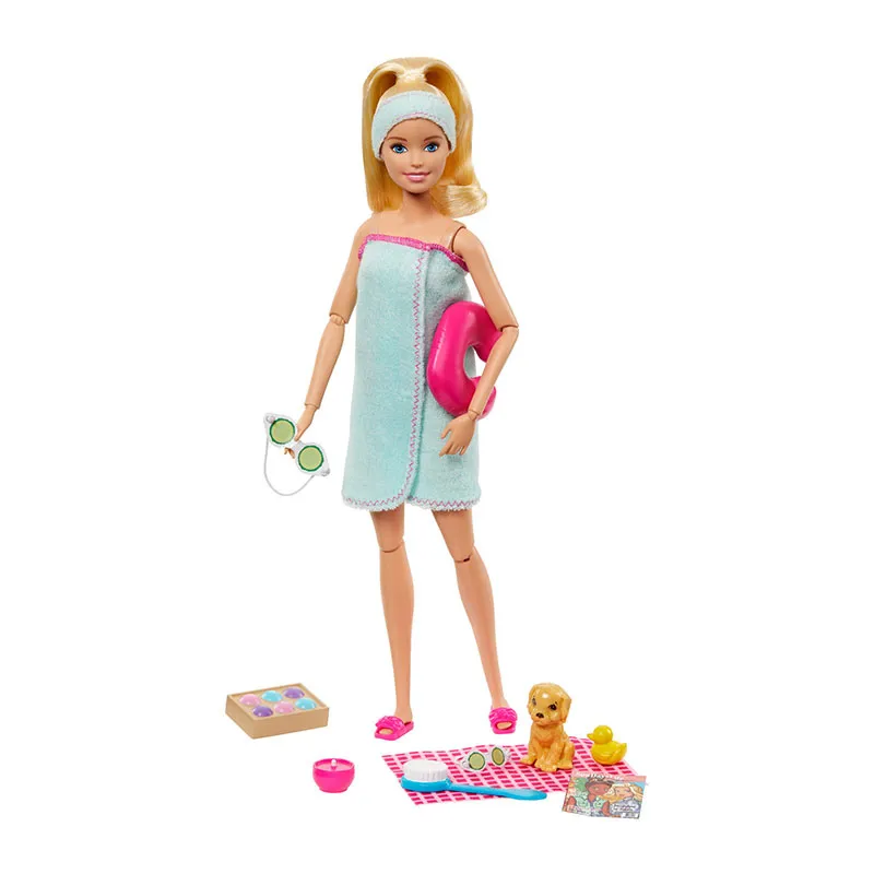 Barbie Bien-être au spa 11pcs - 3+-0