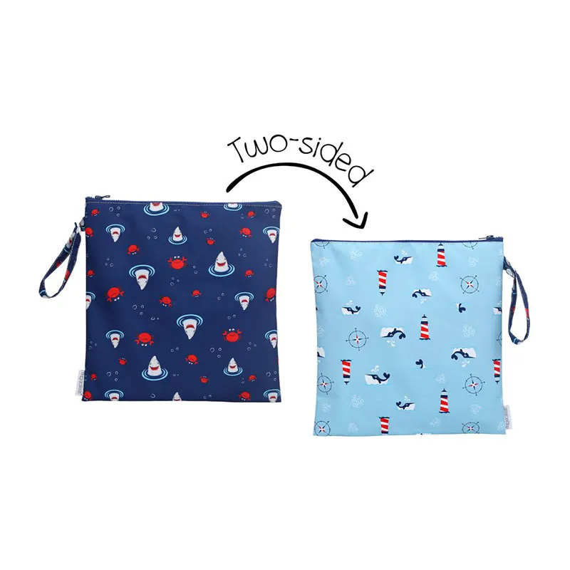Sac étanche Linge de bain Requin/Crabe - 10,5cm-0