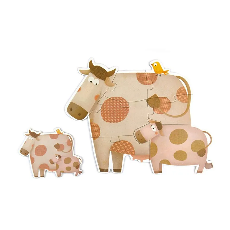 Mon 1er Puzzle Animaux/Bébé 21pcs - 24m+-6