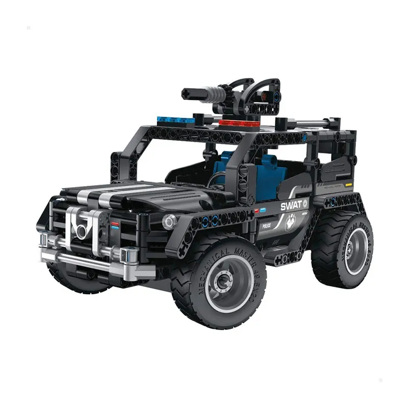 Voiture Swat à construire 391pcs - 6+-0