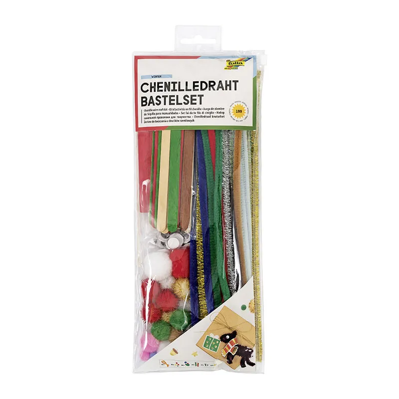 Kit créatif en chenilles - Hiver-0