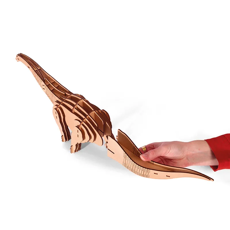 Maquette 3D bois Diplodocus 38pcs - 8+-6