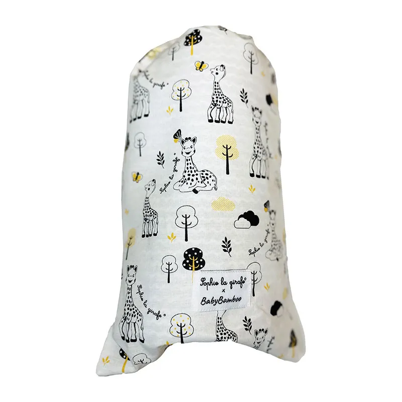 Tapis à langer Sophie la girafe Noir/Blanc - 0m+-2