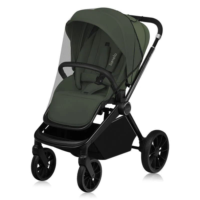 Duo Poussette Mika Plus + Nacelle Green Olive - 0m+-19