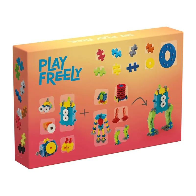 Box Découverte Apprendre à construire Robots 250pcs - 5+-3