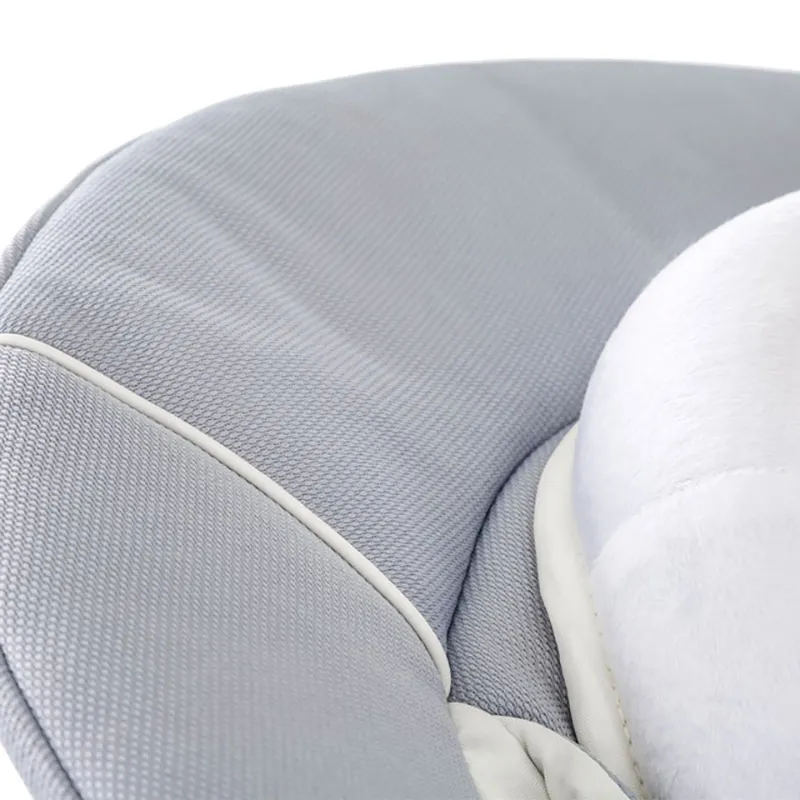 Chaise haute Alpha+ Naturel + Transat Bouncer Alpha 2en 1 Gris - 0m+-21