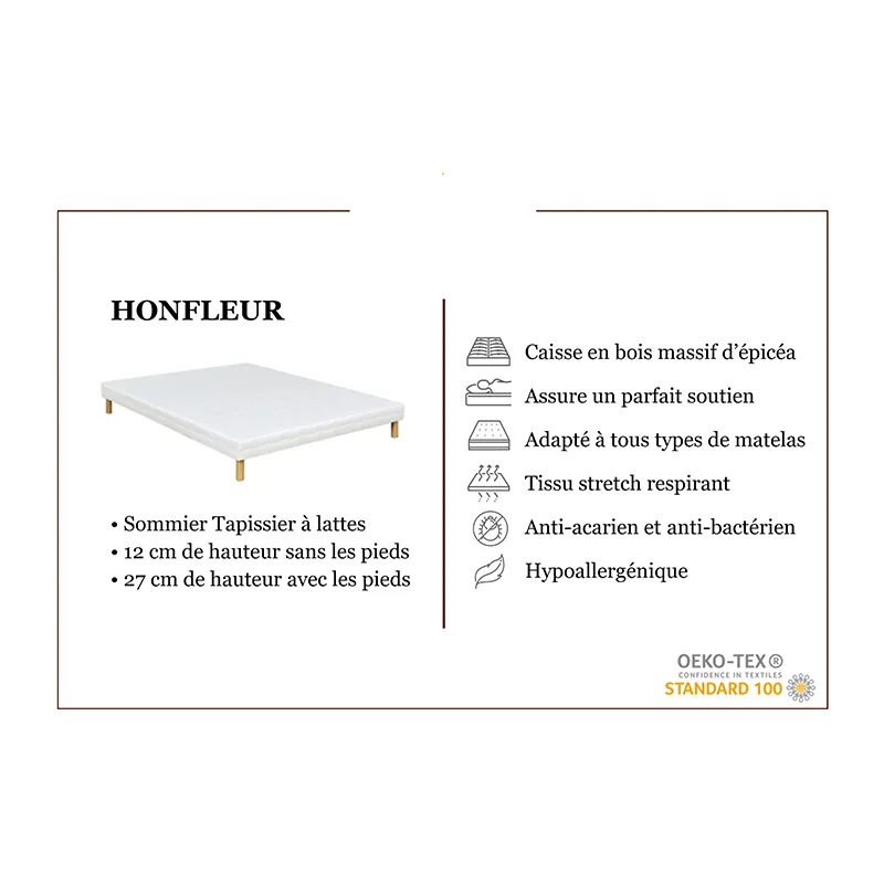 Matelas + sommier Léon-4