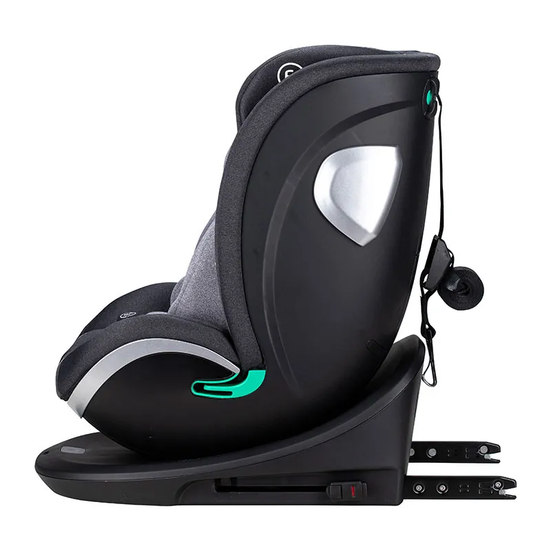 Siège-auto 360° I-Size/Isofix Opal 40-150 cm - Gris clair-3