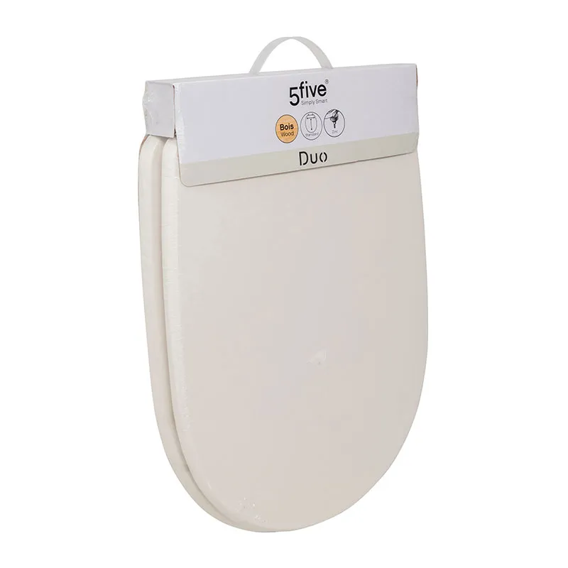 Abattant WC Duo Ivoire - 36x49x4,5cm-3