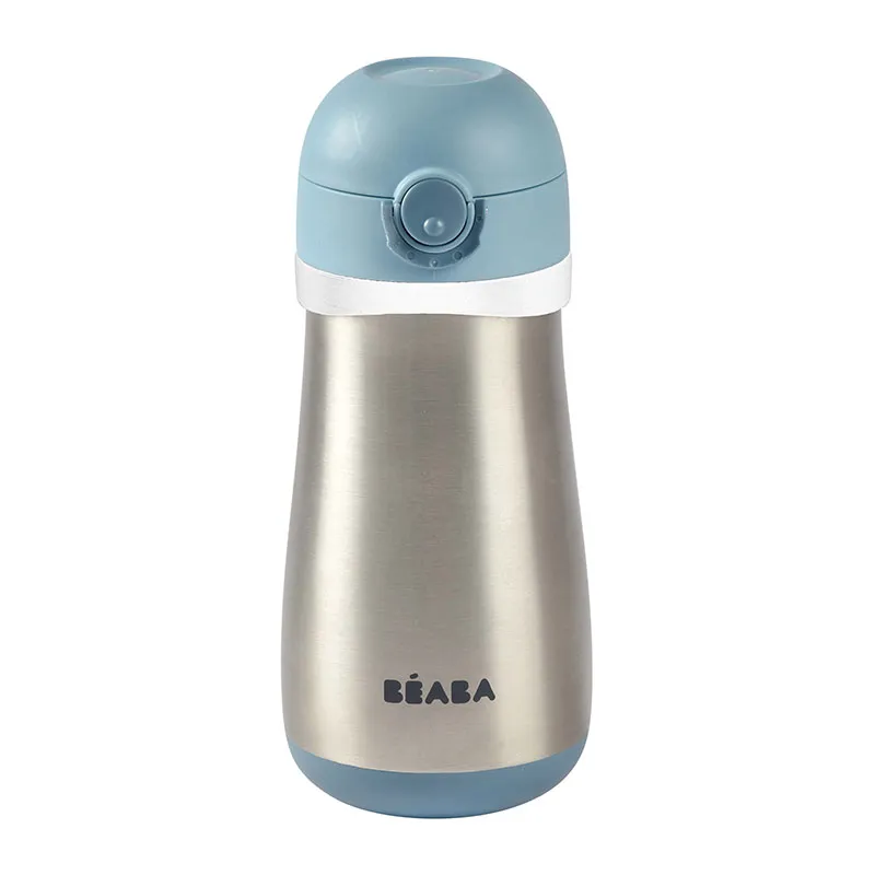 Gourde Inox Bleu - 350ml-0