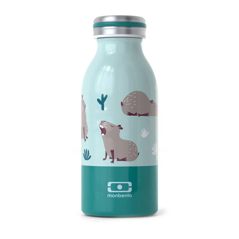 Bouteille isotherme MB Cooly Bleu Capy - 35cl-0