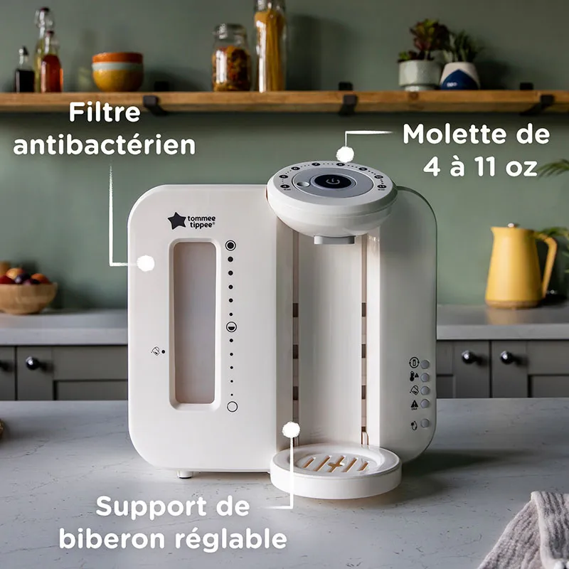 Préparateur de biberon Perfect Prep - Blanc-2