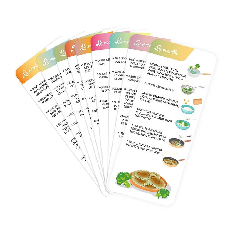 Carte éduc. Recettes du cuisinier - 20x8x4,5cm-5