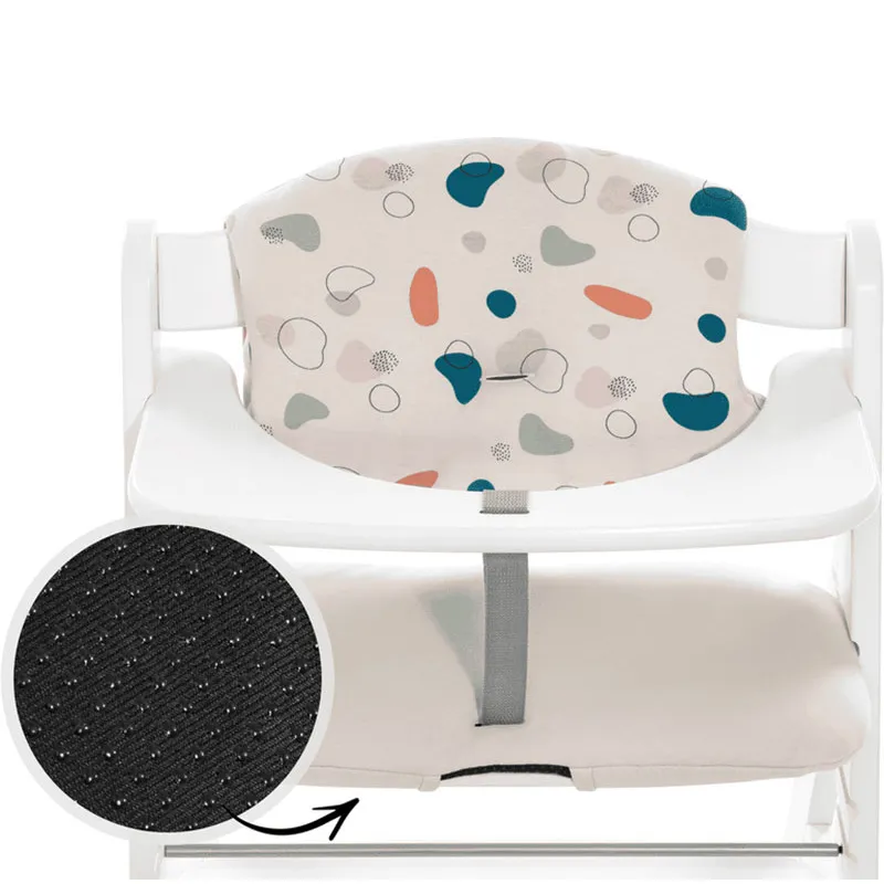 Coussin d'assise pour chaise haute Alpha+ Select Jersey Organic - 6m+-3