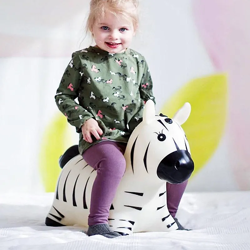 Zèbre sauteur Blanc/Noir - 12m+-1