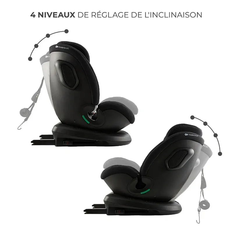 Siège auto 360° XPEDITION 3 i-Size/Isofix 40-150cm - Noir-7