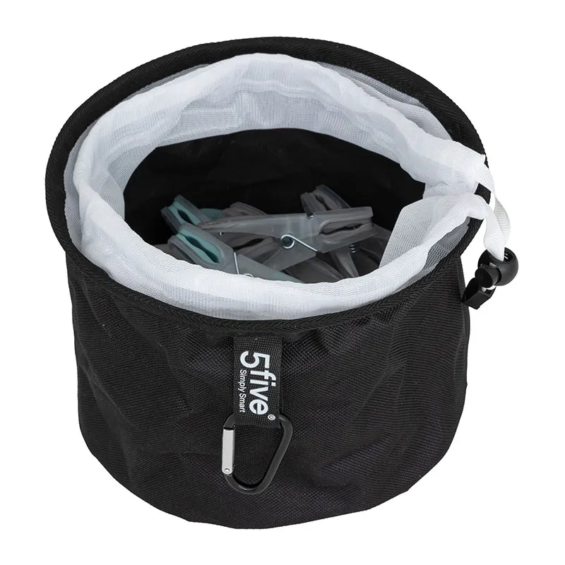 24 Pinces à linge Rubber + Sac - ø18,5x14cm-1