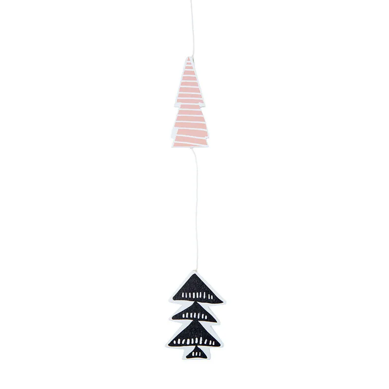 Mobile en bois Hérisson 28,4x28,4cm - 0m+-4