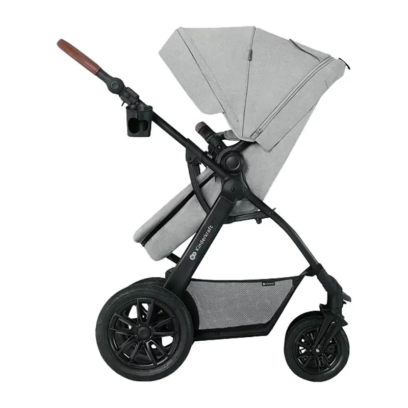 Poussette 3en1 Xmoov Mink Pro Gris clair - 0m+-3