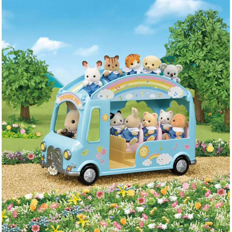 Bus arc-en-ciel - 6pcs-10