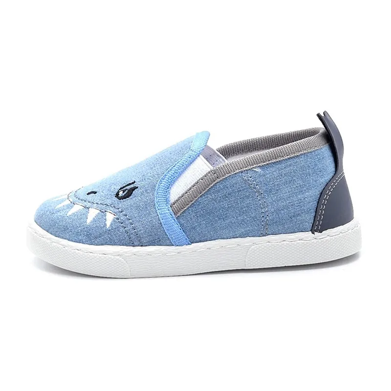 Sneakers Requin 3D - Bleu-2