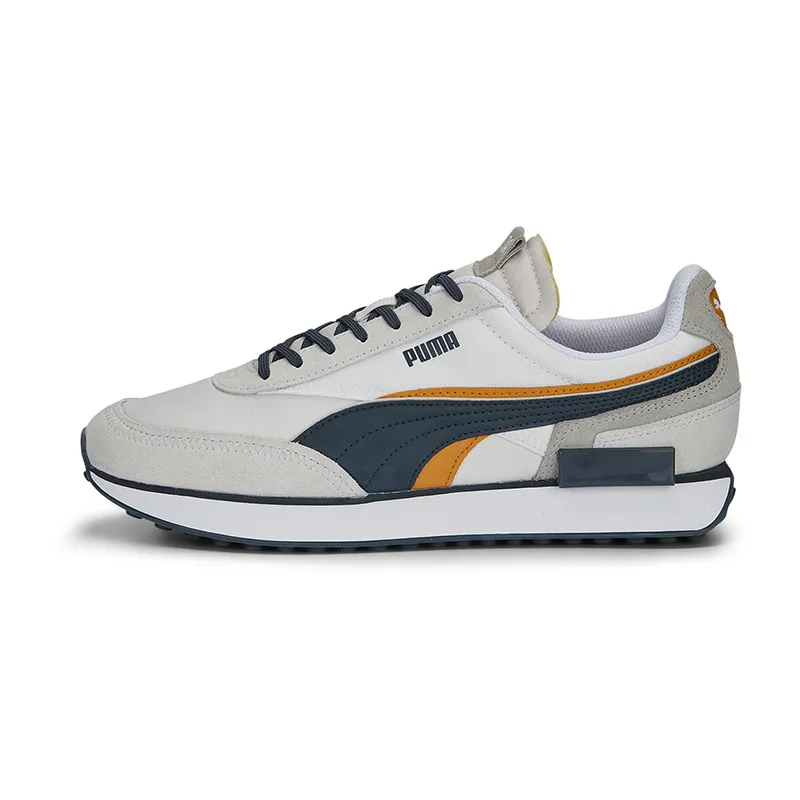Baskets Homme Future Rider Double Puma - Gris/Blanc/Bleu-0