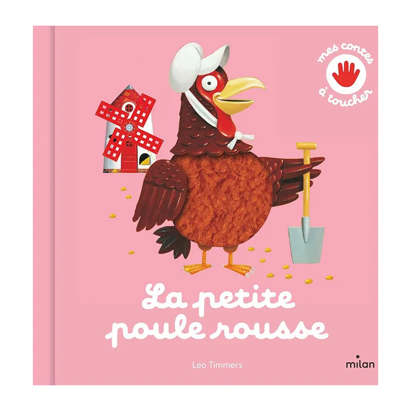 Mes contes à toucher La petite poule rousse - 0m+-0
