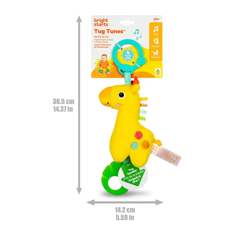 Jouet musical à suspendre Girafe - 0m+-5