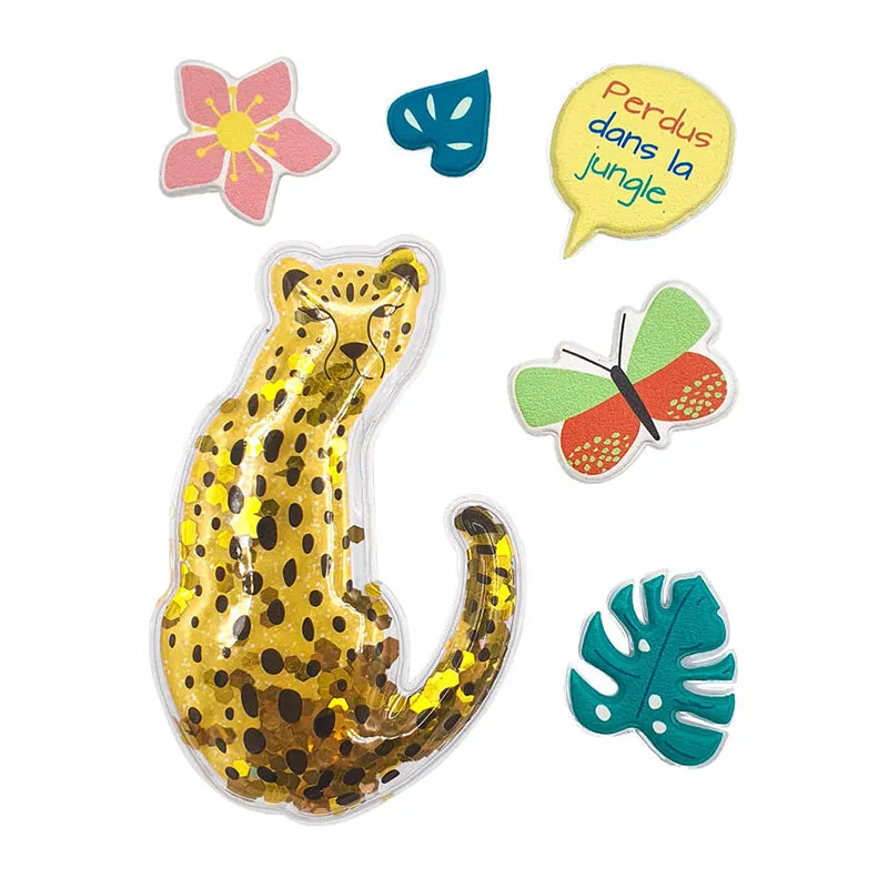 Stickers Animaux de la jungle - 71pcs-8
