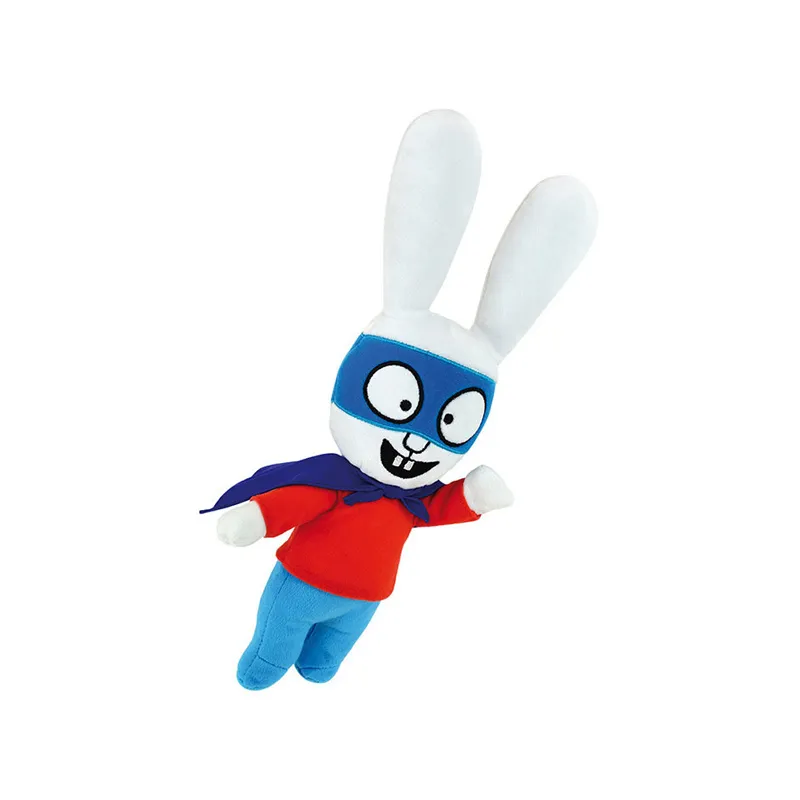 Peluche 35cm Simon avec Cape - 12m+-1