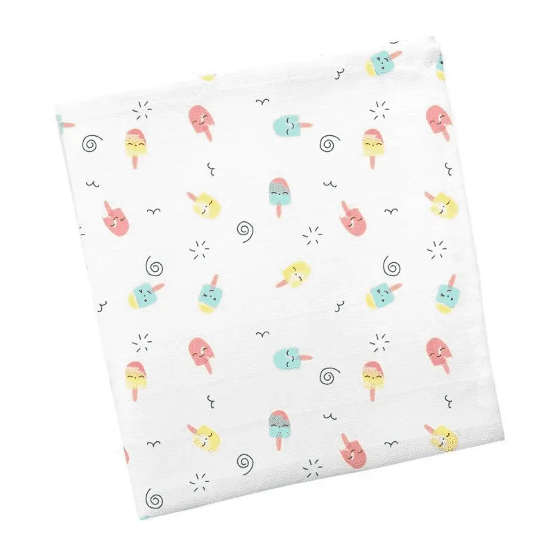 Maxi Lange Glace Rose - 120x120cm-0