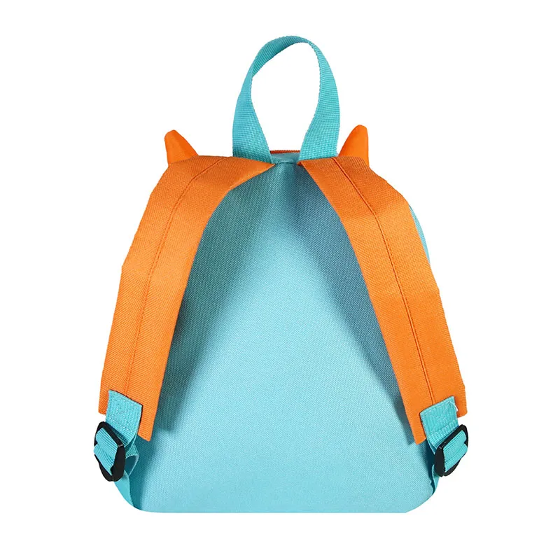 Sac à dos gouter maternelle Dino Bleu - 22x26cm-3