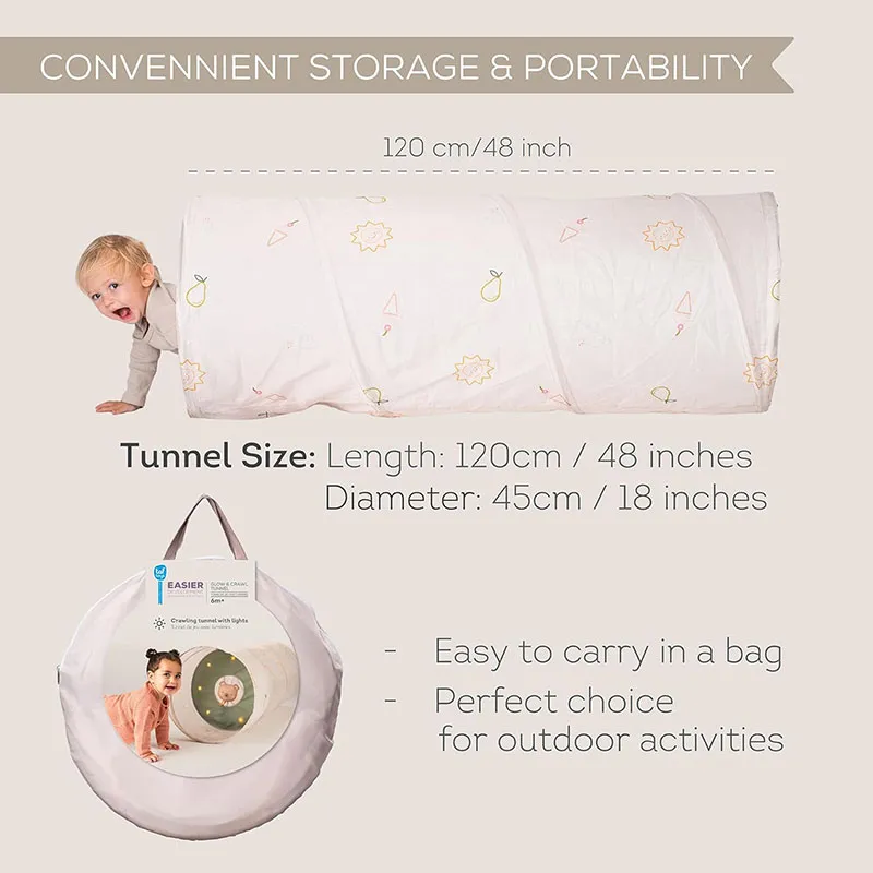 Tunnel lumineux Glow & Go - 6m+-3