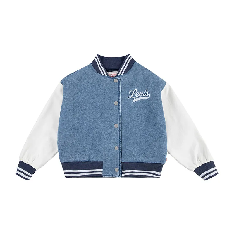 Veste en jean Denim Bomber Junior - Vibecheck-1