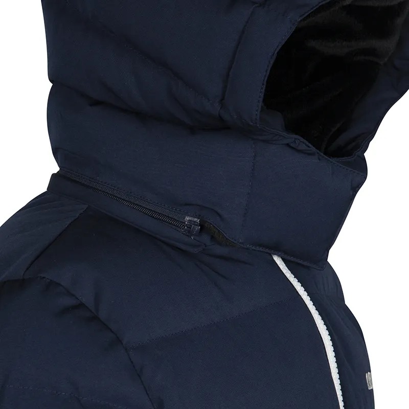 Doudoune longue Enfant Mix media - Dress Blues-10