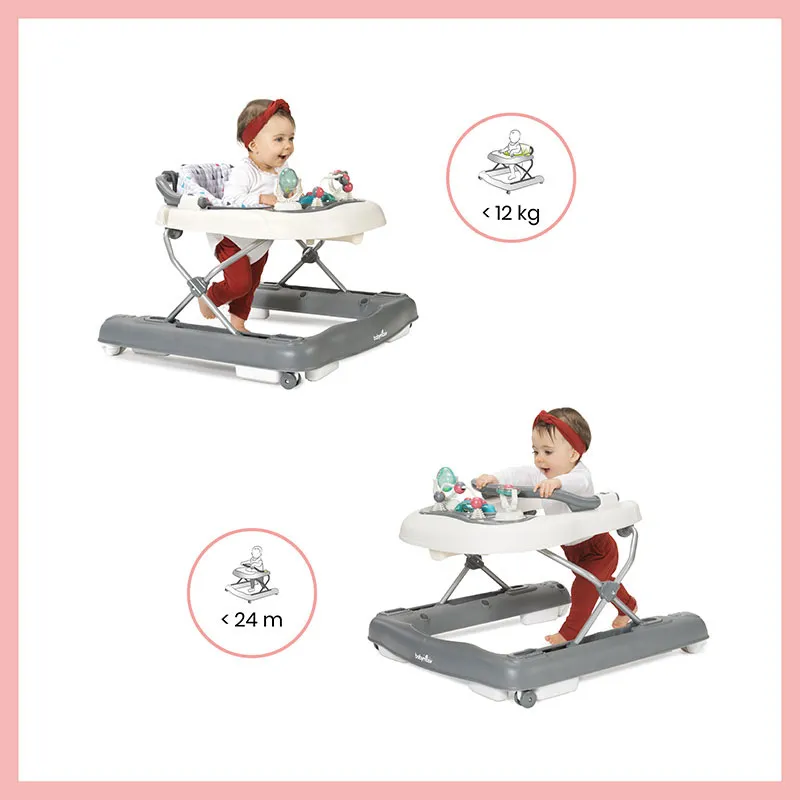 Trotteur 2 en 1 Zinc - 6m+-4