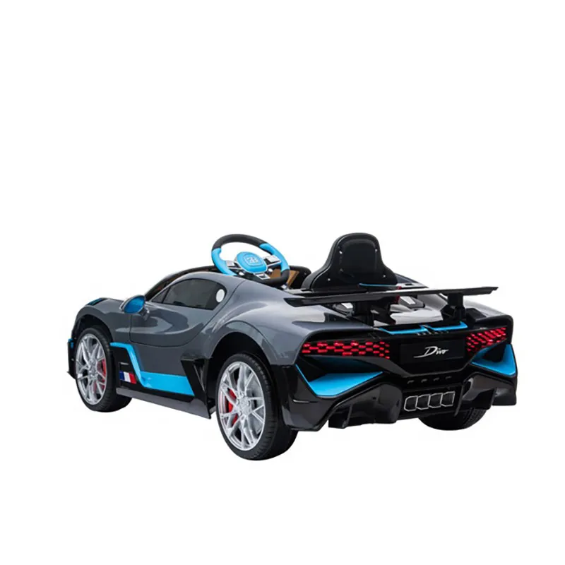 Voiture élec. Bugatti Divo Noir - 36m+-1