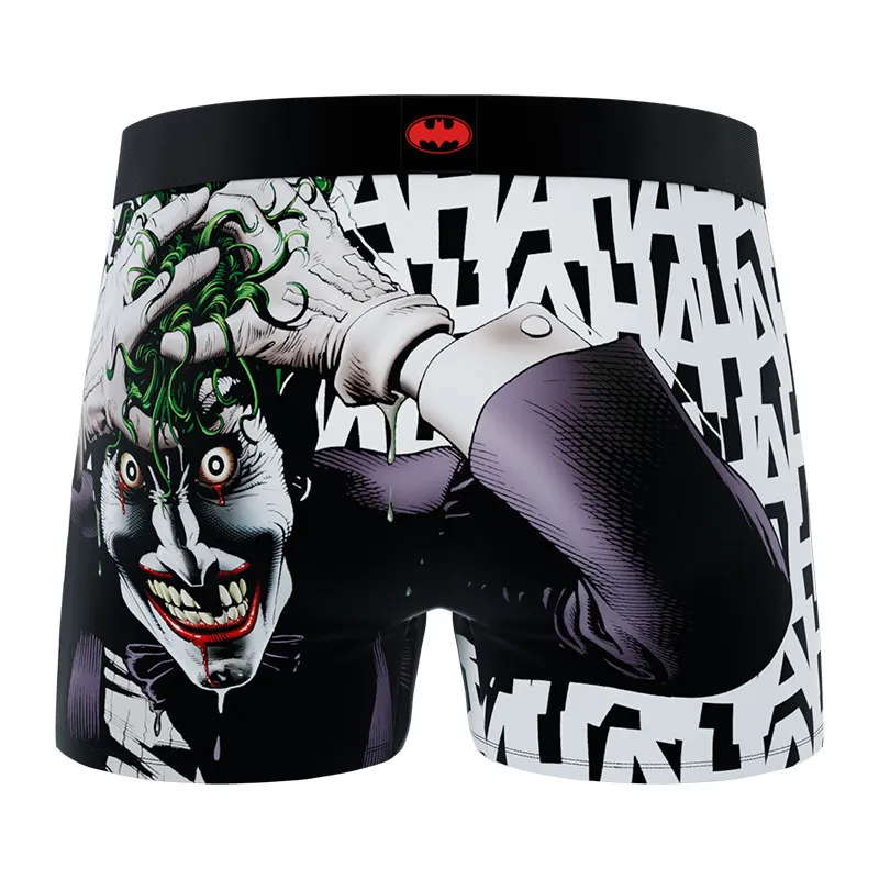 4 Boxers Homme DC Comics - Noir/Jaune/Rouge/Blanc/Bleu-7