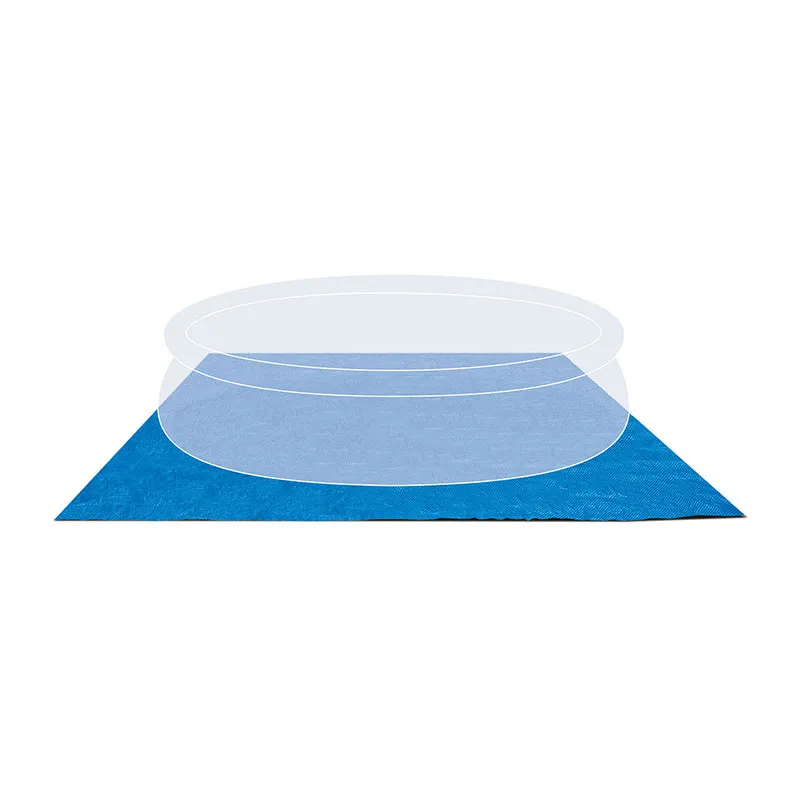 Tapis sol pour piscine Bleu-1