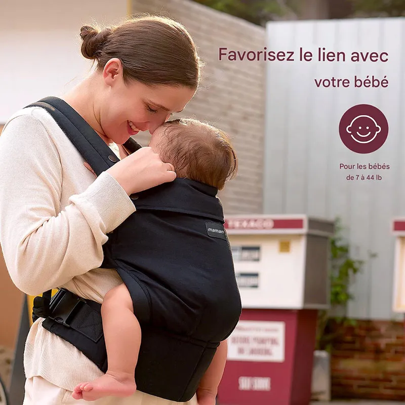 Porte-bébé Momcozy Noir - 0m+-8
