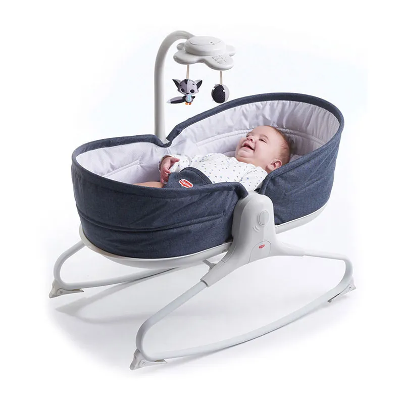 Transat Rocker Napper Evolution 3 en 1 Denim - 0m+-0