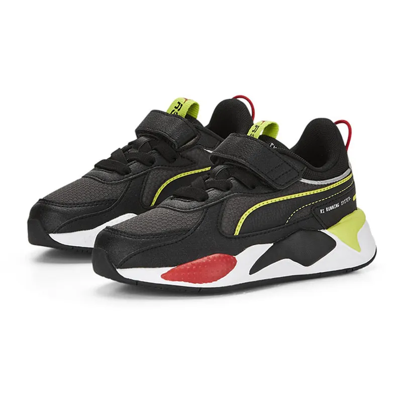 Baskets Garçon Rs-X Eos Ac+ Puma - Noir/Vert citron-0