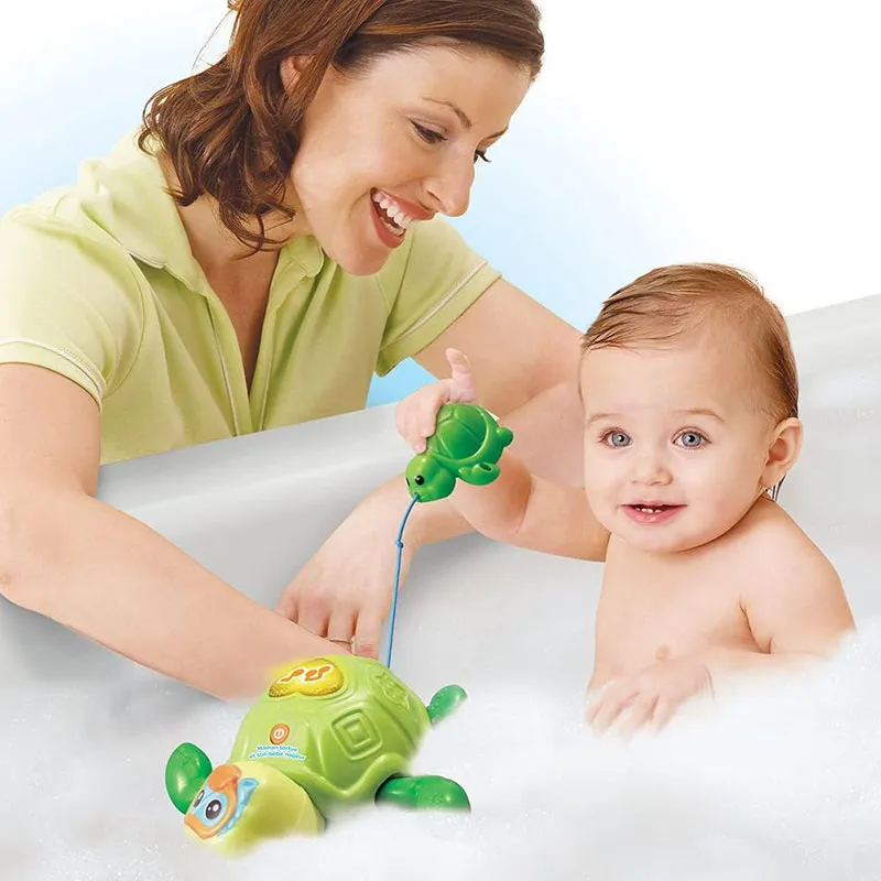 Maman tortue & son bébé nageur - 12m+-3