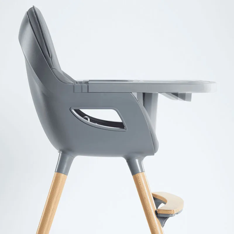 Chaise haute Scandi Vert - 6m+-5