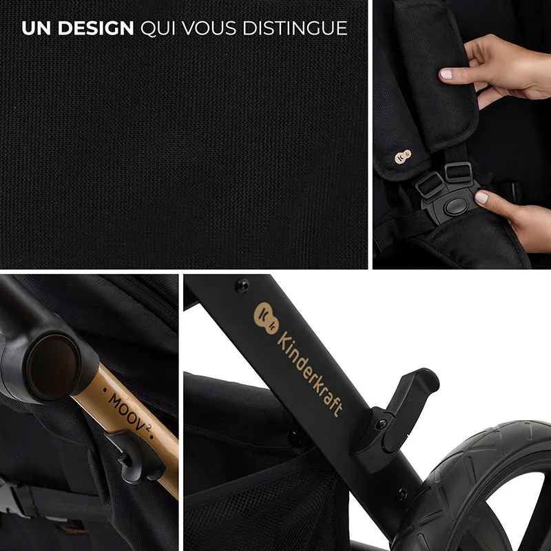 Poussette Moov 2 Air 3en1 Noir - 0m+-21
