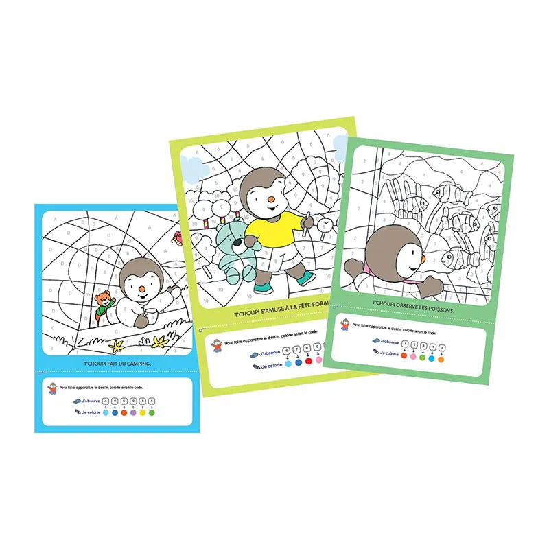 T'Choupi Mes posters de la maternelle - 36m+-4