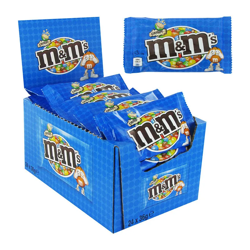 M&M's Crispy bleu - 24x36g-0
